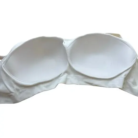 Shapermint Truekind 4X White Daily Comfort Wireless Shaper Bra 10022 Extender - Picture 4 of 8